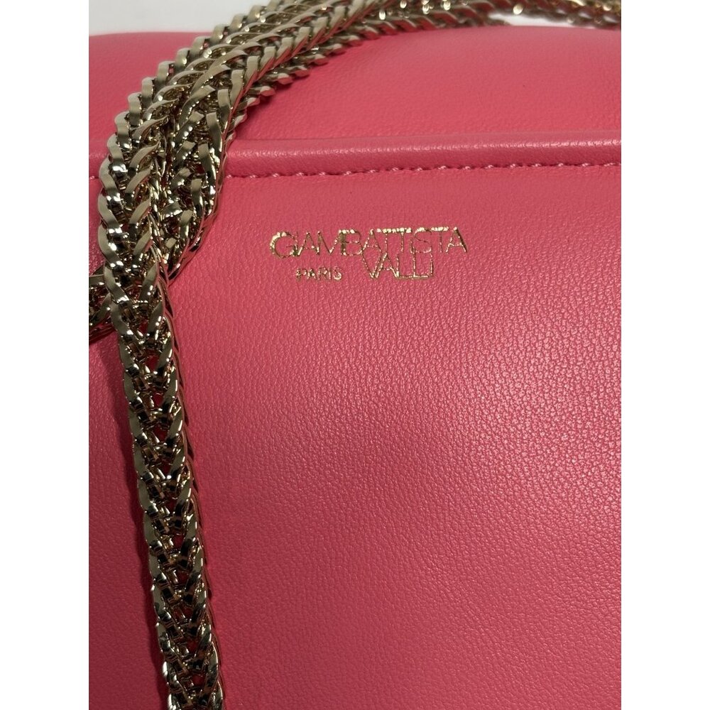 Giambattista Valli Padded Shoulder Bag in Pink Coral - Picture 10 of 10